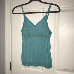 Blue tank top